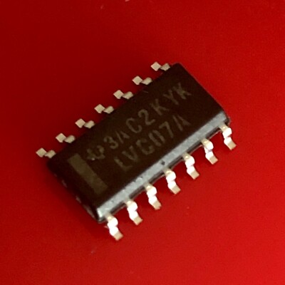 [1x] SN74LVC07A Texas Hex Buffer and Driver Open-Drain Outputs SMD IC SOIC-14