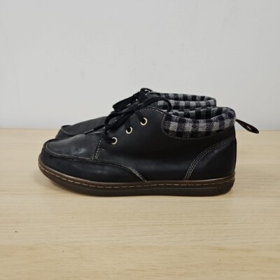 Dr. Martens Will Sheldon Check Lined Chukka Monkey Leather Mid Ankle Boots Uk 9