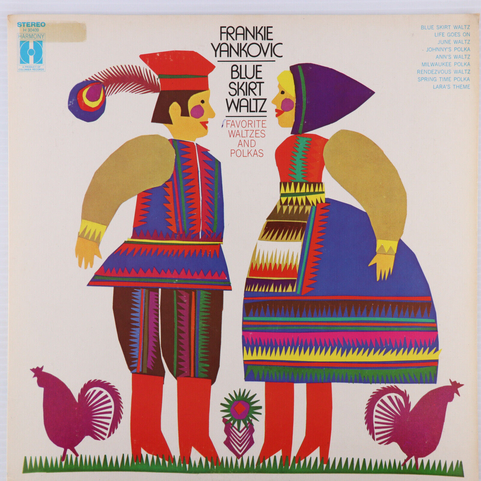 Frankie Yankovic – Blue Skirt Waltz (Favourite Waltzes & Polkas) 1971 LP H 30409