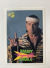 Jimmy Superfly Snuka WWF Wrestling 1990 Classic Card #69 WWE