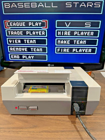 Baseball Stars - NES - with MANUAL & SLEEVE - TESTED - Read / See pictures