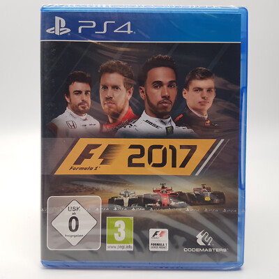 F1 2017 / Formula 1 - Sony Ps4 [NEU eingeschweißt in OVP] 2017, Codemasters