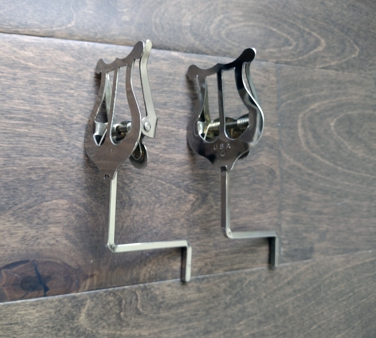 Two Marching Band Sheet Music Holders by APM Used eBay