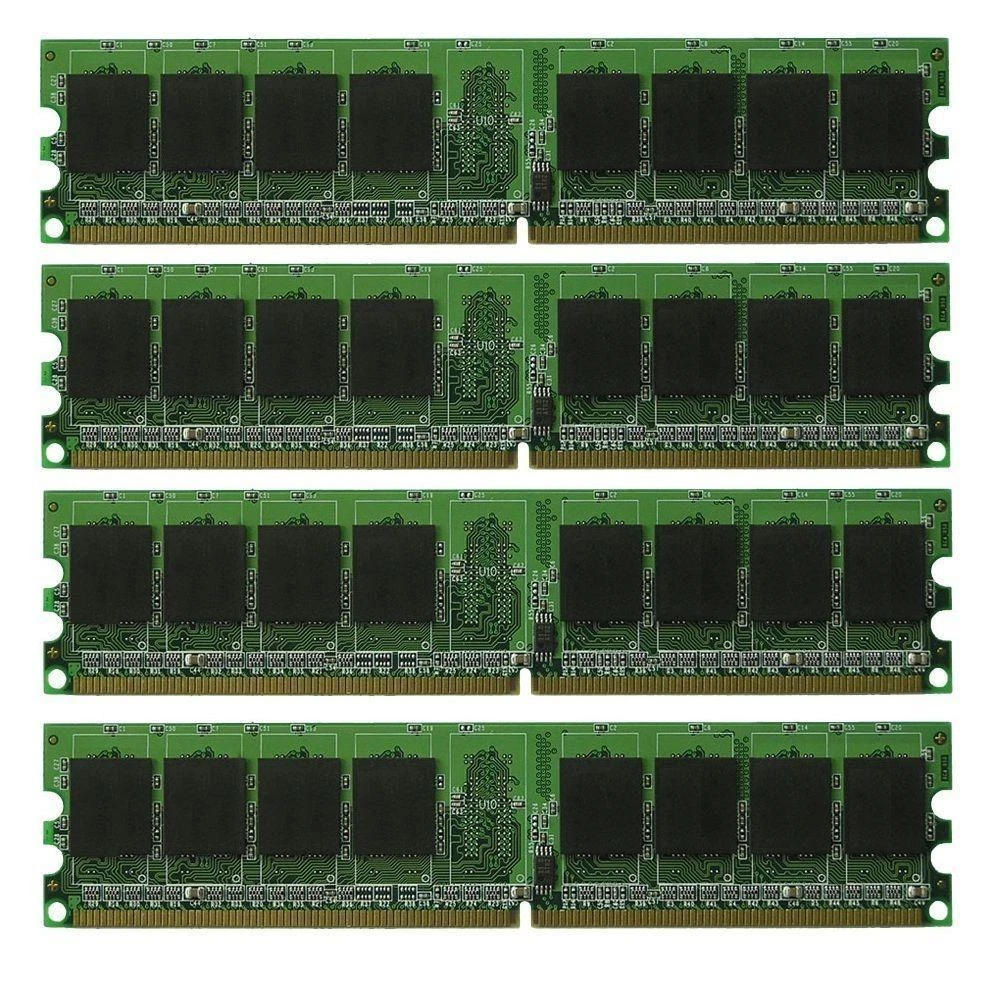 4GB 4x1GB Desktop Memory PC2 5300 DDR2 667 for Dell Optiplex 755 Ultra SFF