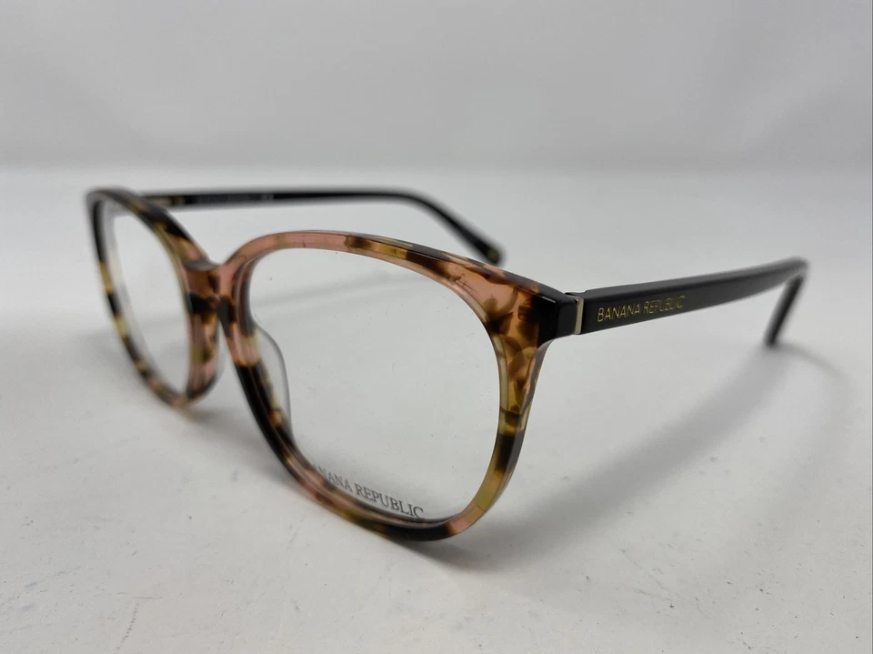 Marco de gafas Banana Republic BR 202 S0R 52-16-140 rosa tortuga BE12 Foto 2 de 4