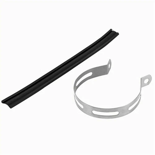 10cm Motorrad Auspuff Schalldämpfer Halterung Halter Schelle Gurt Halterung-Bracket - Bild 10 von 12