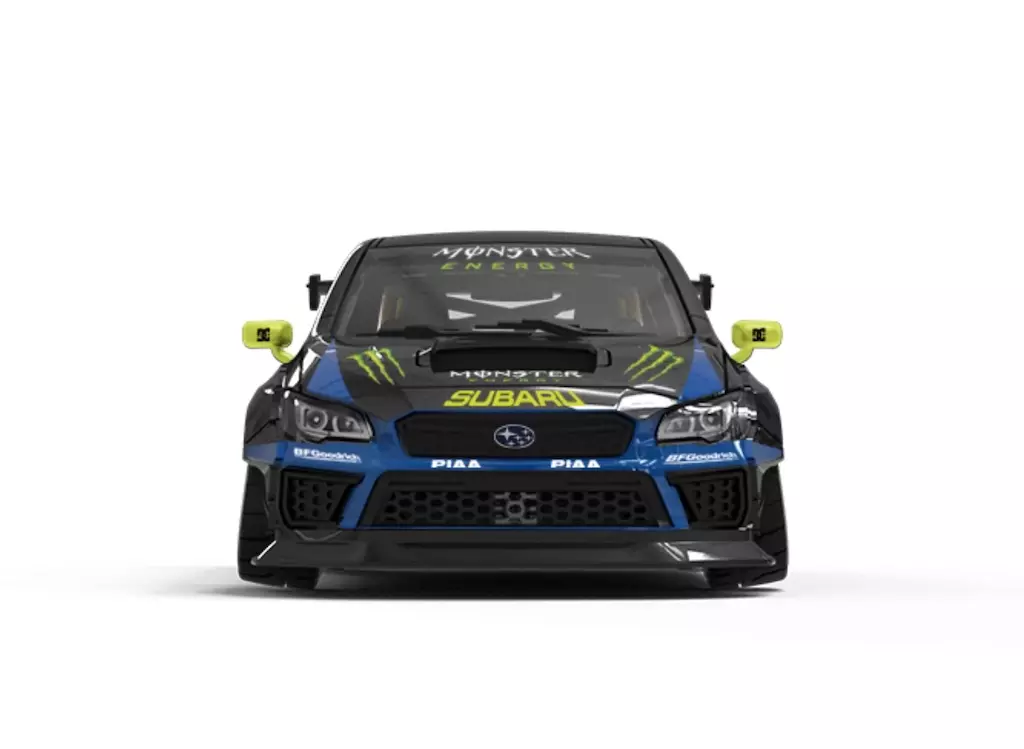 GB BSC 1:64 Impreza STI WRC06 Ken Block Sports Figure Model