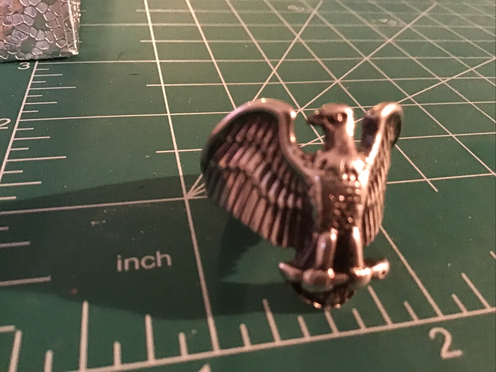 STERLING SILVER EAGLE RING SIZE 10 $ - image 2