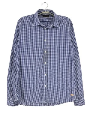 Chemise Scotch & Soda Décontractée Formelle À Carreaux Pour Hommes Taille L - Photo 1/4