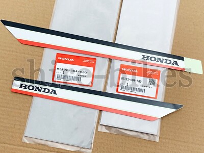 NEU Original Honda Rahmen Aufkleber Abziehbilder (Paar) geeignet für Cub C90 12V