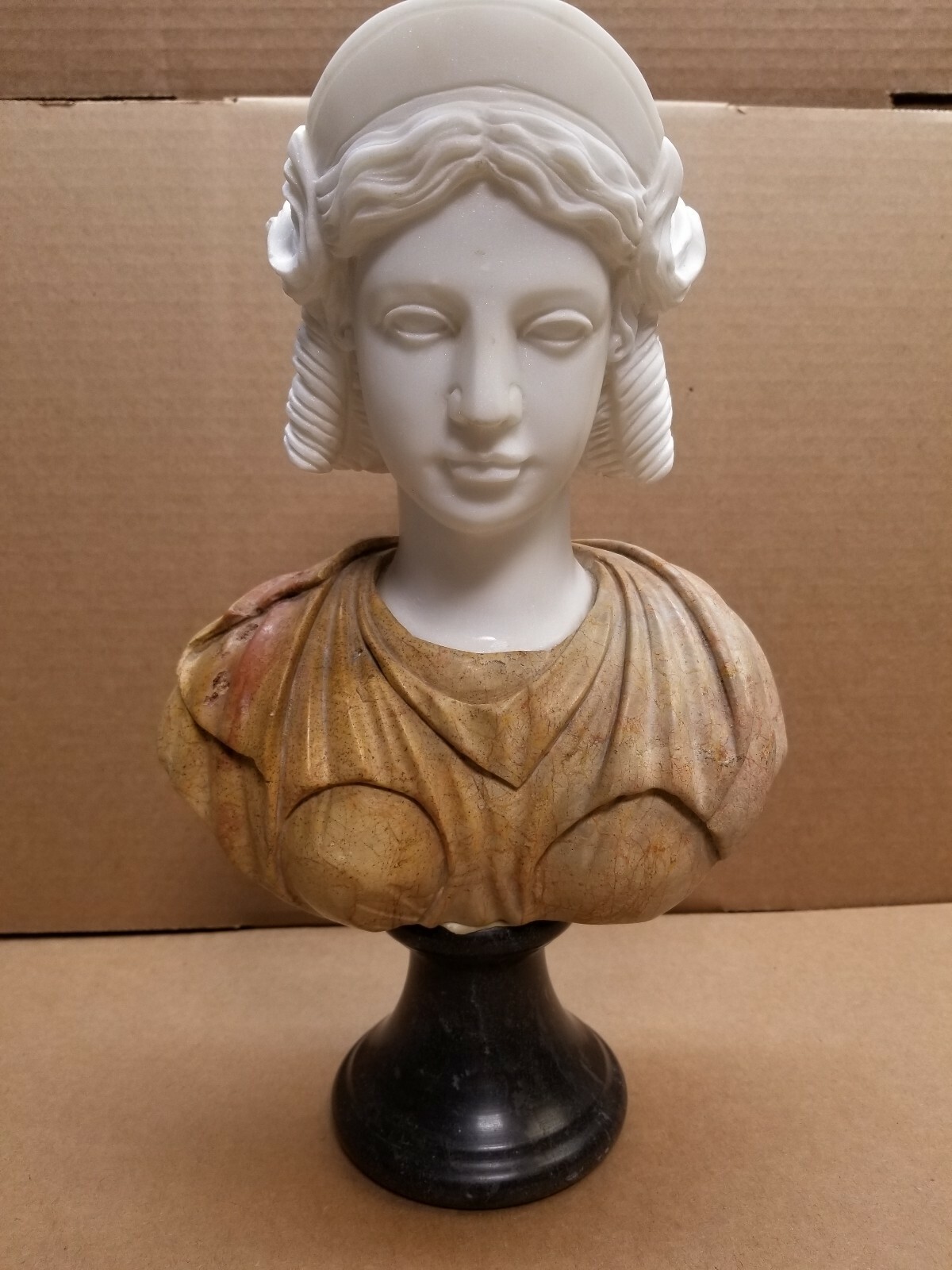 Marble Bust Sculpture. eBay