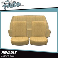 Bezug Vordersitze Und RüCksitz FüR Renault Dauphine Strohhut