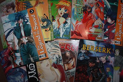 Auswahl: NEW YORK-KING OF BANDIT-BASTARD-THE LEGEND OF THE SWORD-Manga-neu