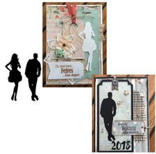 Metal Cutting Dies Scrapbooking Boy And Girl Embossing Stencils Craft Paper Die