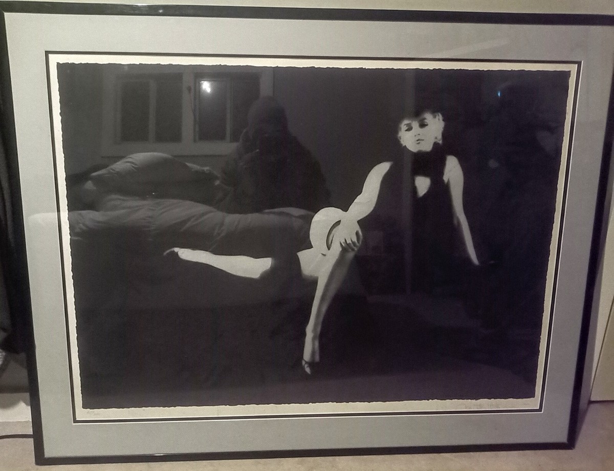 Milton h green limited edition photolithograph Marilyn