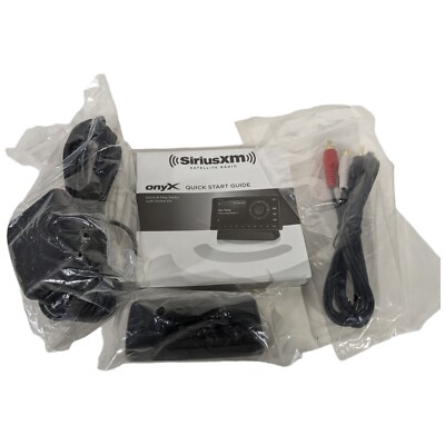 Sirius XM XDPHD1 Dock Antenna Audio Cord Manual NEW (No Power Cord!)