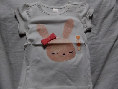 NWT 2T Gymboree HELLO HAPPY TOP BUNNY EASTER