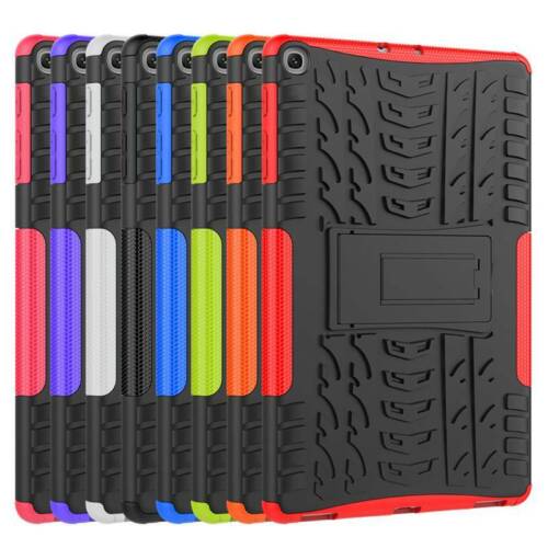 Heavy Duty Tough ShockProof Stand Case Cover For Various Samsung Galaxy Tablets - Picture 1 of 31