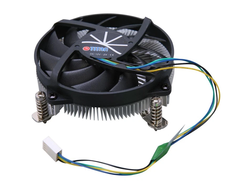 NEW Titan Low-Profile 4pin Intel Socket LGA 1150/1151/1155/1156/1200 CPU Cooler - Image 4 of 4