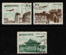 Korea 1961 Airmail (no 50h) SG418-20 Used