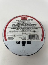 Oatey 421504 Brass No Calk Fiberglass Shower Base Drain