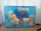 Vtg 1991 Mattel Barbie Disney Classics Cinderella WEDDING CARRIAGE & HORSE NIB