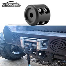 Winch Stopper Stop Rubber Heavy Duty Cable Line Waterproof Rope Hook Fit Suv Utv