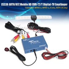AUTO/KFZ Mobile HD DVB-T2/T Digital TV Empfänger HDMI H.265/264 MPEG-2/4 -ES336