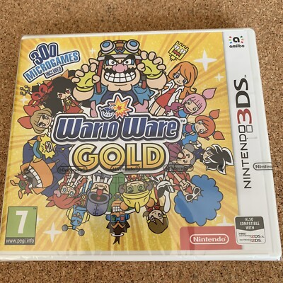 WarioWare Gold - Nintendo 3DS/2DS - Neu & Versiegelt seltener schneller Versand