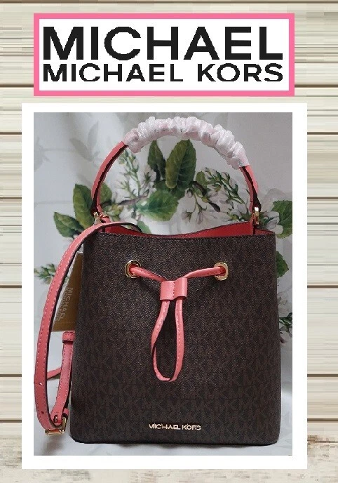 Michael Kors Suri Small Bucket Crossbody Handbag