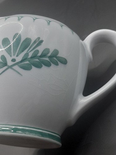 Arabia of Finland GREEN THISTLE Hand Painted (11) Piece Set - Platter, Bowl +++ - Picture 20 of 24