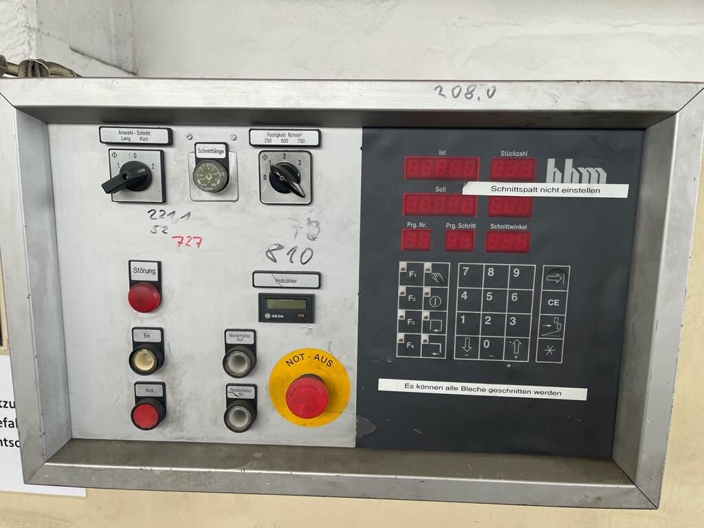  BBM TS-H 30-4 Hydraulische-Tafelschere – Bild 2