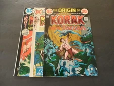 3 Iss Korak Son Of Tarzan #47-49 Aug-Dec 1972 Bronze Age DC Comics      ID:33643