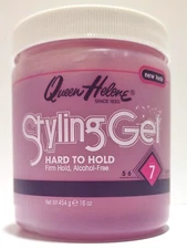 Queen Helene - Styling Gel Hard to Hold, Firm Hold, Alcohol-Free - 16 oz