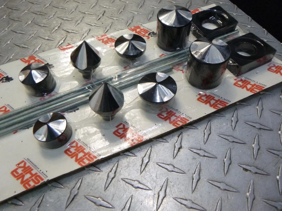 Axle Dress Up Kit Black 2006 - 2017 KAWASAKI ZX 14 R CNC Billet Aluminum New USA - Image 2 of 4