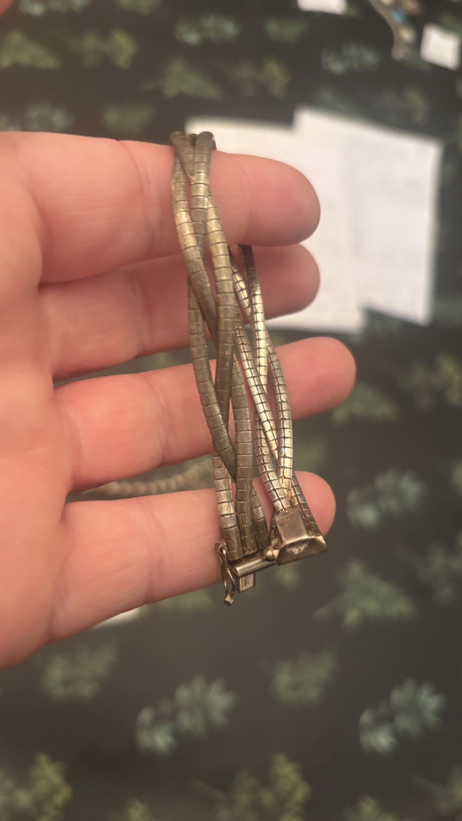 Solid Silver Hallmarked vintage bracelets job lot… - image 7