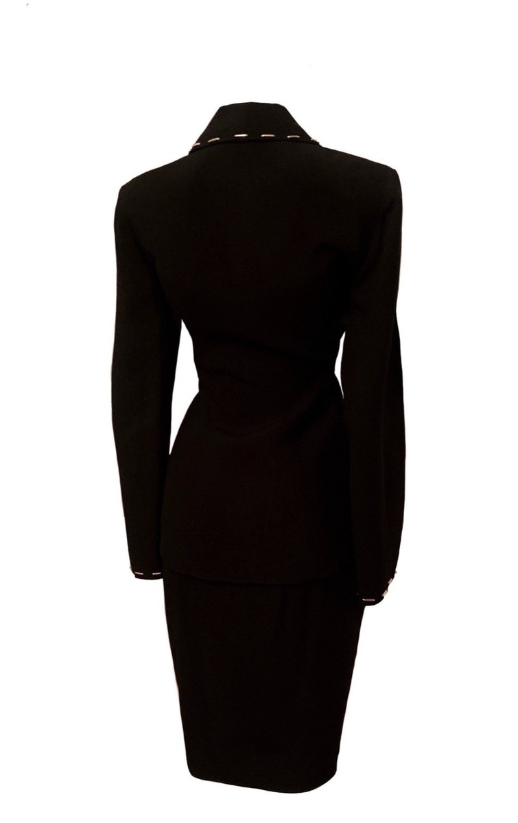 THIERRY MUGLER Les Amazones F/W 1996 Suit Archival Sculptural