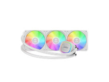 GAMDIAS Aura GLV2 360mm AIO Liquid CPU Cooler, Rotatable Performance 10-Pole