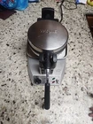 Waring Pro Belgium Waffle Maker WMK300 Rotating Restaurant Style Tested Works
