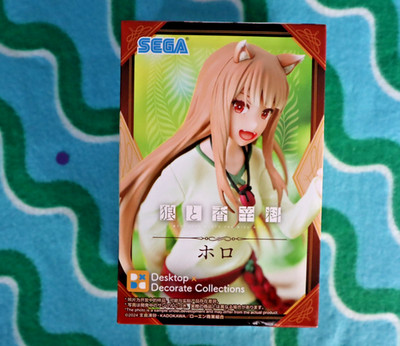 Spice and Wolf Holo Desktop x Decorate Collection Figur Neu UK Verkäufer