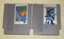 Gradius & Alpha Mission for NES .Authentic. Clean/Tested Nintendo MINT Shooters.