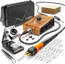 Wood Burning Kit Professional Pyrography Tool, Color 