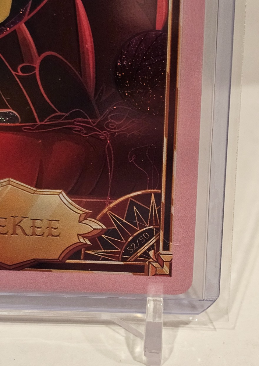 Hazbin Hotel Card - KEEKEE 52/50 SECRET RARE PINK FOIL - 2nd