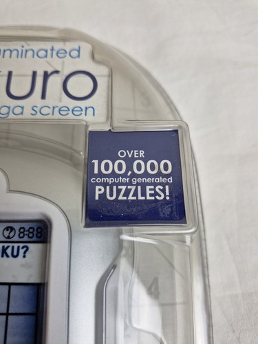 Techno Source Kakuro Illuminated Mega Screen Handheld Electronic Puzzle Game - Picture 3 of 7