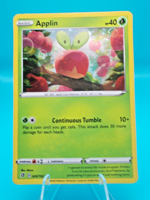 Applin - (Cosmos Holo) 020/192 Blister Exclusives Pokémon TCG Holo NM/M