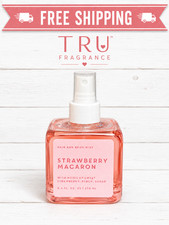 TRU FRAGRANCE Strawberry Macaron HAIR BODY MIST - 8.4 Oz. / 250 mL - NEW