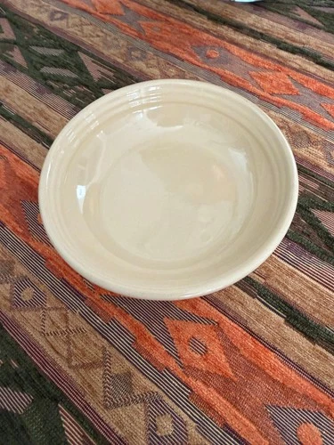 Bauer Pottery Ring Fruit Bowl IVORY Vintage