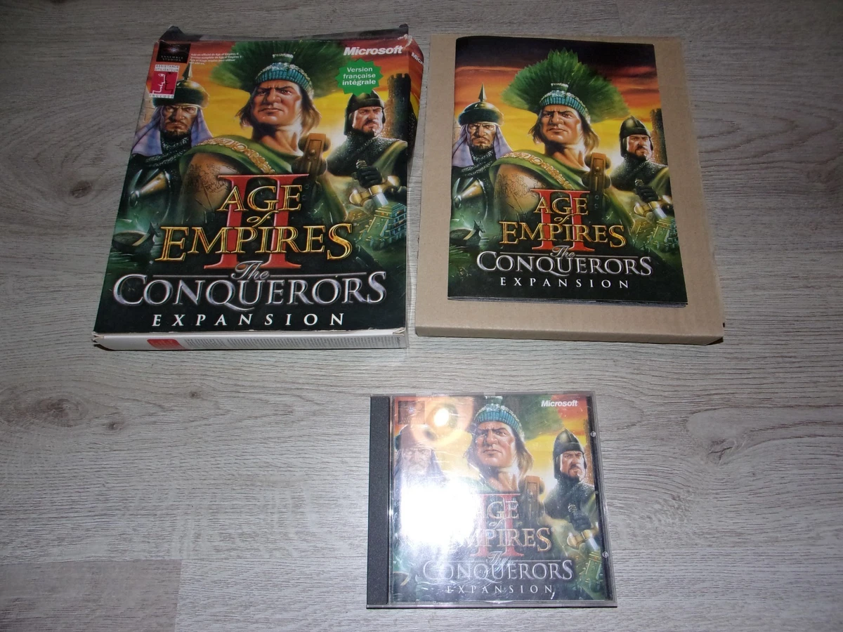 2601256 Jeu vidéo PC FR VF age of empires premier I gold édition big box