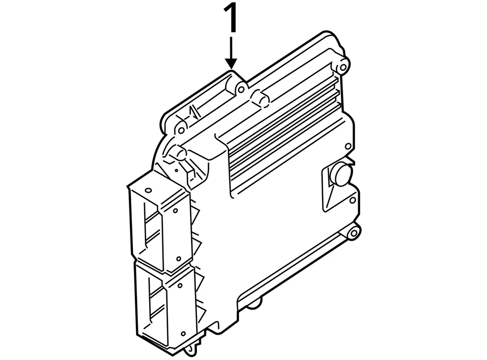 Engine ECM Electronic Control Module 2.7L Fits 17-20 LINCOLN CONTINENTAL 2555014 Foto 4 de 4