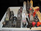 11 pcs Vintage Hand Wood Bench Planer  Woodworking Carpentry